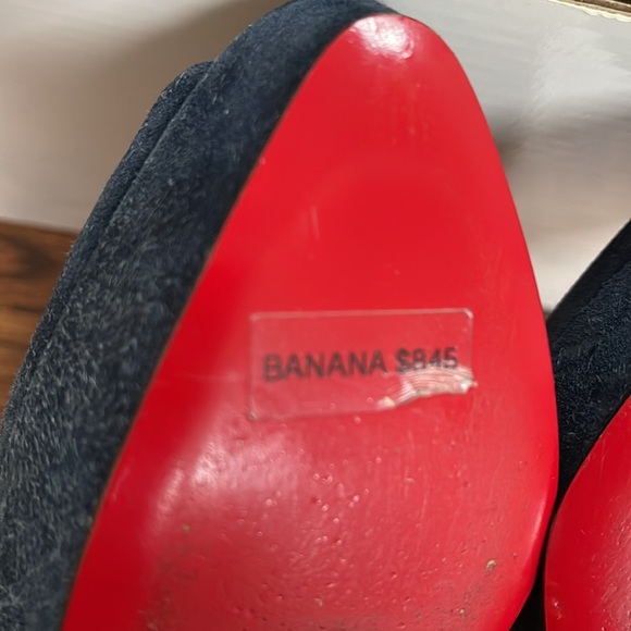 REFUCED!! Brand New blue suede LOUBOUTINS - Picture 6 of 7